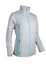 Sunderland Ladies Waterproof Killy Golf Jacket - Silver/Aqua