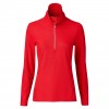 Daily Sports - Floy Longsleeve half neck - cardinal red
