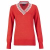 Golfino Club V-neck Pullover - rood