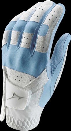 Mizuno Stretch Glove Womens - White/Lt.Blue