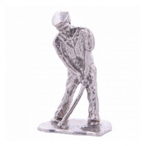 Tinnen golfer - chip