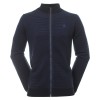 Calvin Klein Golf Ottoman Lined Zip Sweater - Navy