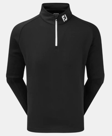 FootJoy Solid Knit Chill Out Pullover - Black