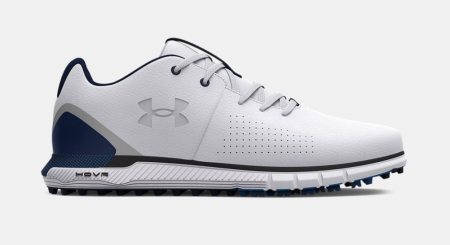 Under Armour HOVR™ Fade 2 Spikeless Wide - Wit/Navy