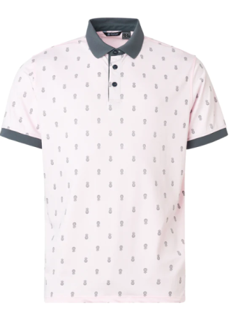 Abacus Sportswear Dower Short Sleeve Polo - Lite Pink