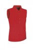 Glenmuir Sleeveless Performance Pique Polo - Red