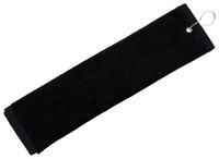 Silverline handdoekje - uni zwart