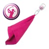 Surprizeshop retractable towel - pink golfster