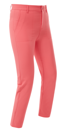 FootJoy STRETCH LADIES Cropped Golf Pants - Bright Coral