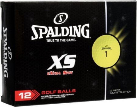 Spalding XS golfballen - geel