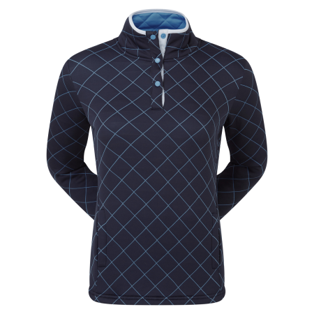 FootJoy Quilted Midlayer Jersey - Navy