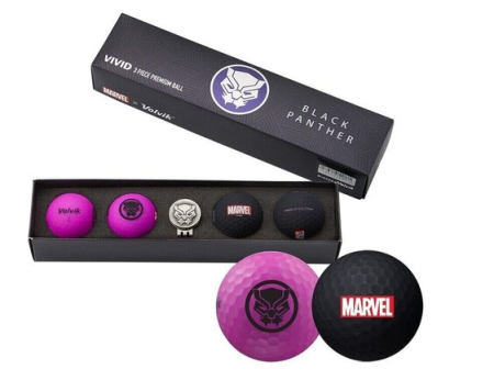 Volvik Vivid Marvel Avengers Black Panther 4-pack