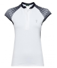 Golfino Drive Cap Sleeve Shirt - wit