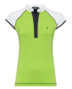 Golfino Drive Cap Sleeve Shirt - Lime Green