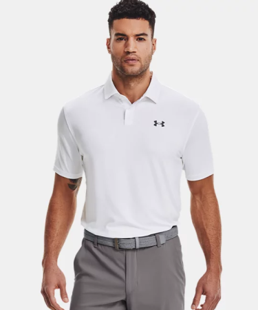 Under Armour T2G Polo - white / pitch gray