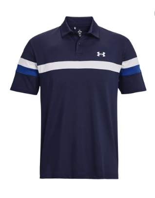 Under Armour T2G Color Block Polo - midnight navy / blue mirage