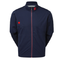 Footjoy - Hydroknit Jacket - navy/red Zipper