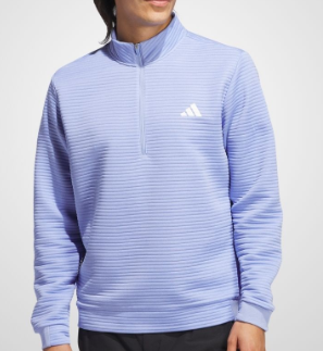 Adidas - Ultimate365 Textured DWR Midlayer - blauw