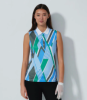 Daily Sports - Fusion Mouwloze Polo - fushion blue/green