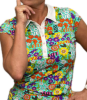 Chiberta - Adele Cap Mouw Polo - flora